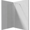 Parete doccia a scomparsa Idrostile 1200x1950 mm cromo