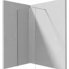 Parete doccia a scomparsa Idrostile 1100x1950 mm acciaio spazzolato