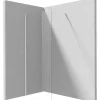 Parete doccia a scomparsa Idrostile 1200x1950 mm bianco
