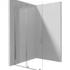 Parete doccia scorrevole Cabaiguán Idrostile 1400x1950 mm cromo