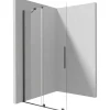 Parete doccia scorrevole Cabaiguán Idrostile 1200x1950 mm titanio