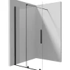 Parete doccia scorrevole Cabaiguán Idrostile 1000x1950 mm nero
