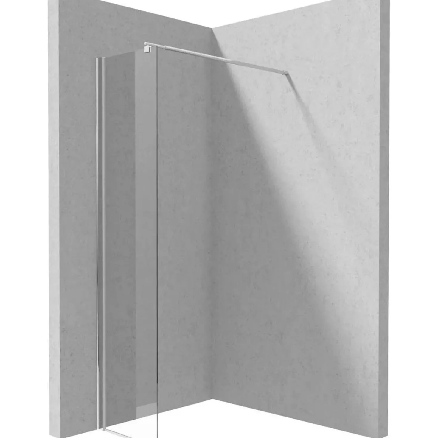 Parete doccia walk-in Idrostile 300x2000 mm cromo