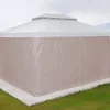Parete laterale di ricambio per gazebo Connell beige