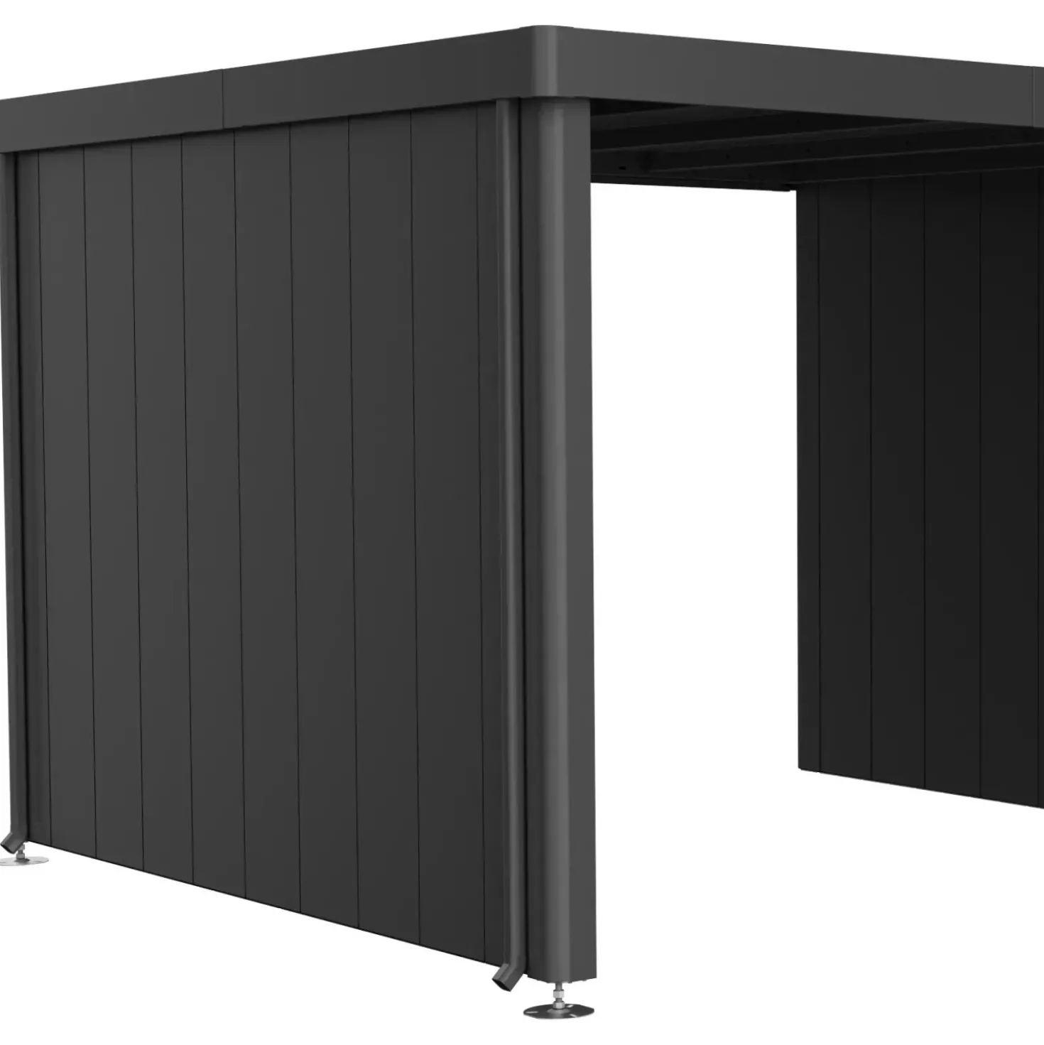 Parete laterale per casetta Biohort Neo 3A/3B/3C/3D grigio scuro