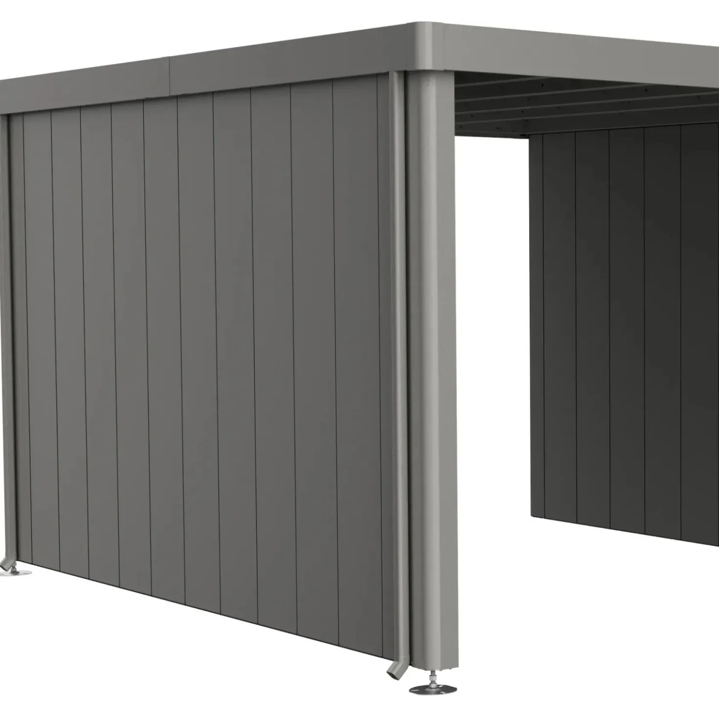 Parete laterale per casetta Biohort Neo 4A/4B/4C/4D grigio scuro