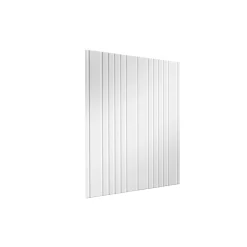 Parete posteriore per legnaia Biohort WoodStock 150 grigio scuro metallizzato