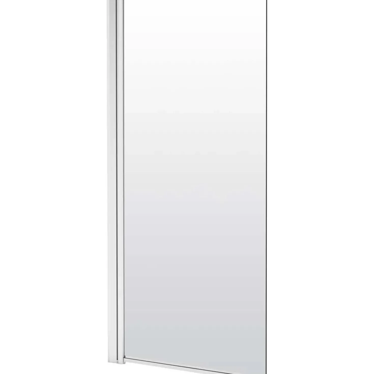 Parete vasca da bagno Foria Idrostile 80x140 cm cromo