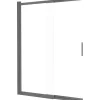 Parete vasca da bagno Idrostile 100x140 cm titanio