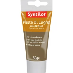 Pasta di legno all`acqua effetto rovere dorato 50 g