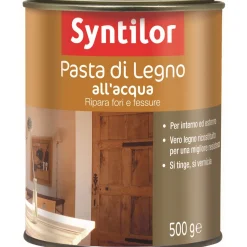 Pasta di legno all`acqua effetto naturale 500 g