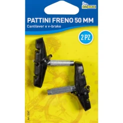 Pattini per freni 50mm (2 pz) ciclo sport