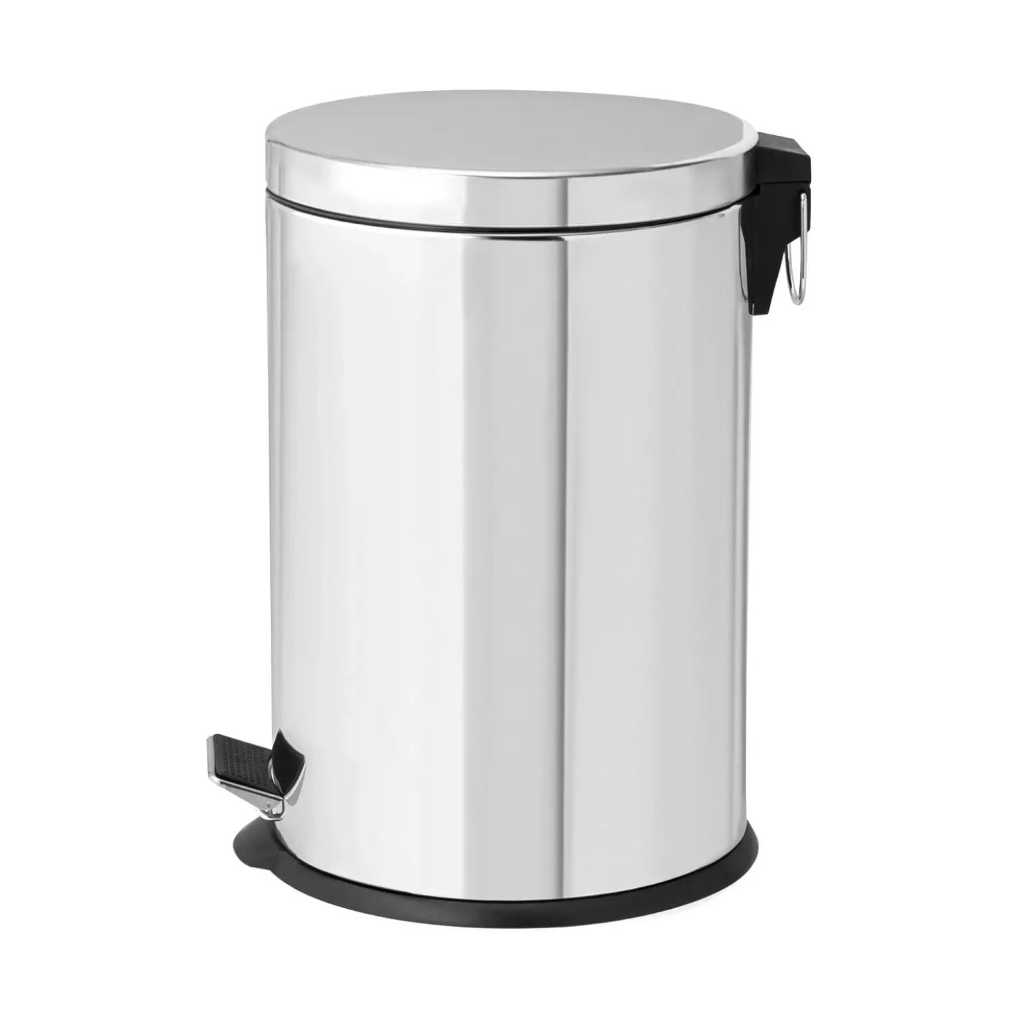 Pattumiera a pedale 20 l ø 29x45,5 cm cromata