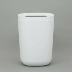 Pattumiera in plastica Kubik bianca