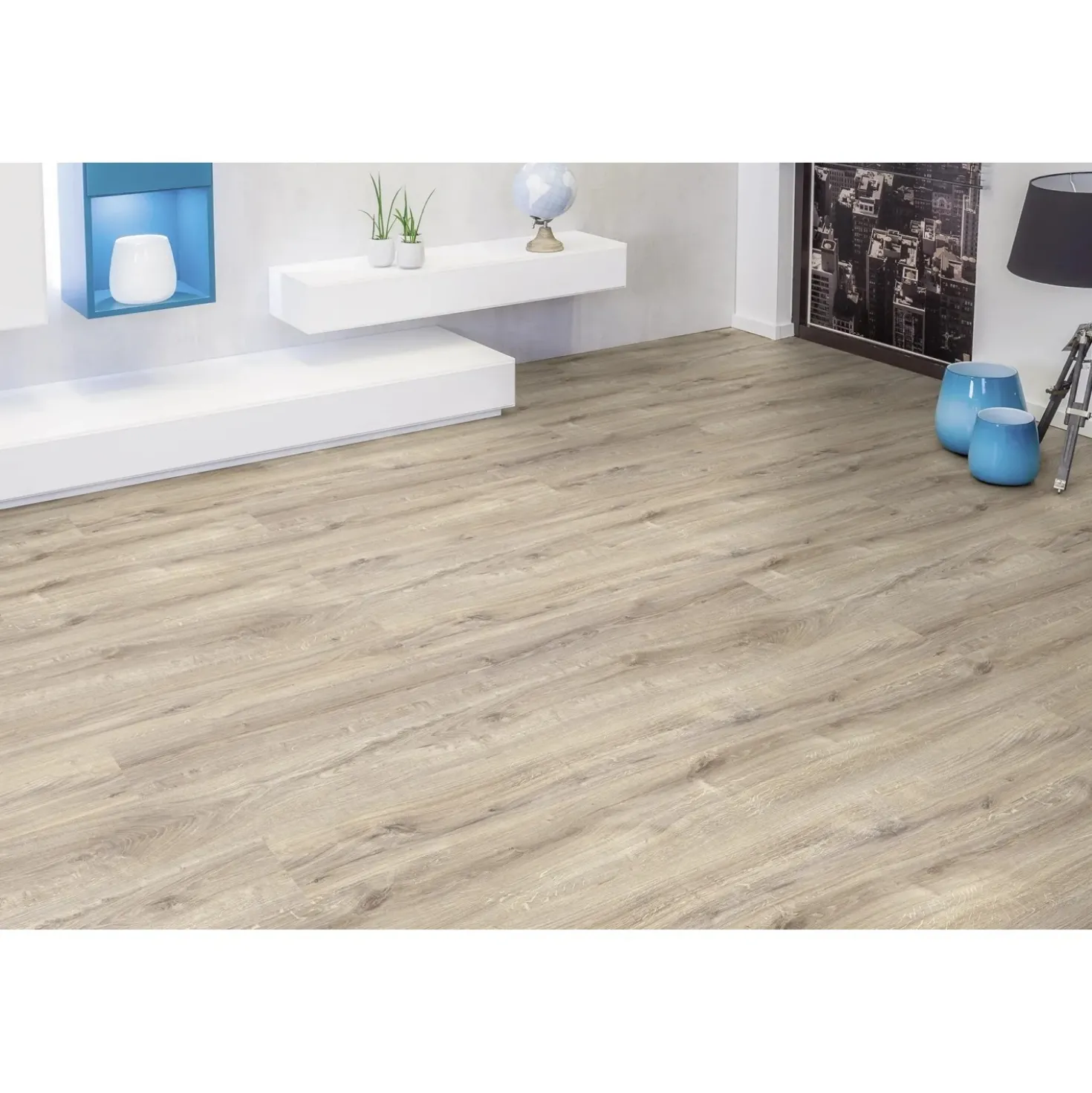Pavimento laminato Comfort Quercia Natur sp. 7 mm 2,135 m²