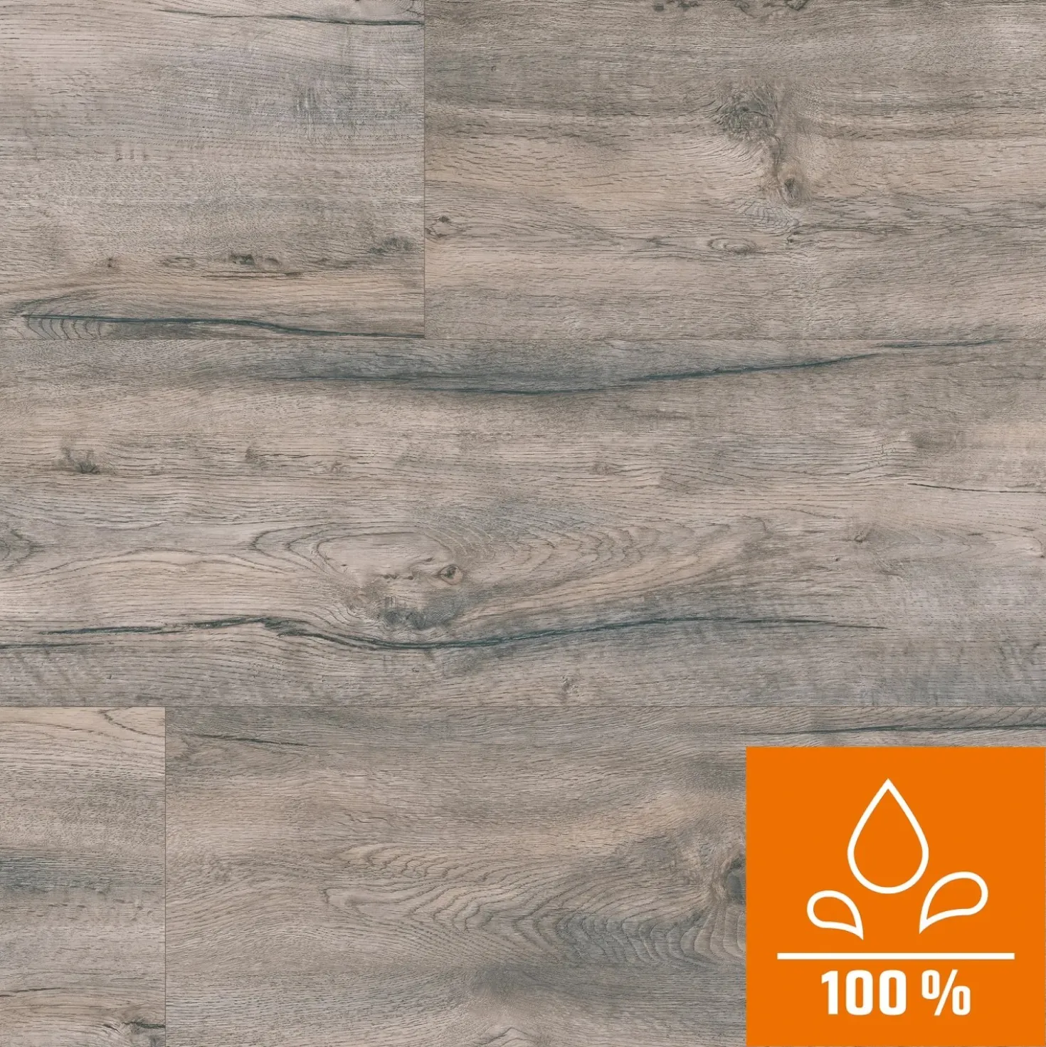 Pavimento laminato Kaindl Proganic rovere Saloon Tombstone sp. 8,5 mm 2,14 m²