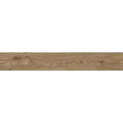 Pavimento SPC Alpino marrone sp 5 mm 121,9x17,8 cm