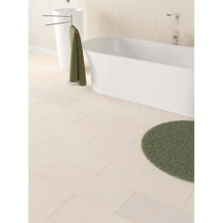 Pavimento SPC Callisto marmo bianco sp 5 mm 128x19,2 cm
