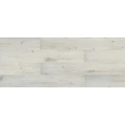 Pavimento SPC Clara grigio sp 5 mm 121,9x17,8 cm