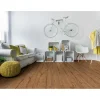 Pavimento SPC Oak Livorno Solid rovere scuro sp 5 mm 121,8x24,2 cm