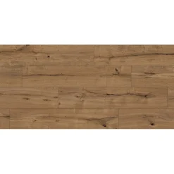 Pavimento SPC Oak Livorno Solid rovere scuro sp 5 mm 121,8x24,2 cm