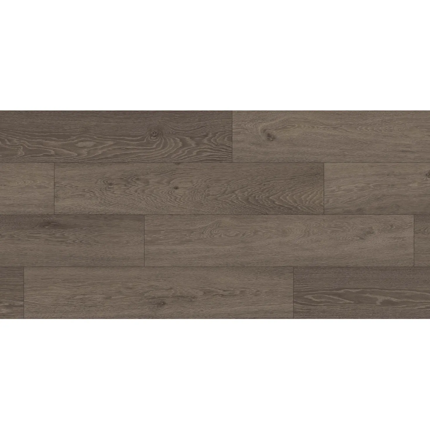 Pavimento SPC Oak Olbia Solid rovere scuro sp 5 mm 121,8x24,2 cm