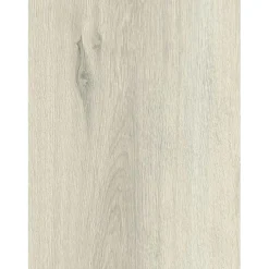 Pavimento SPC Orchid Oak grigio chiaro sp 4+1 mm 128x19,2 cm
