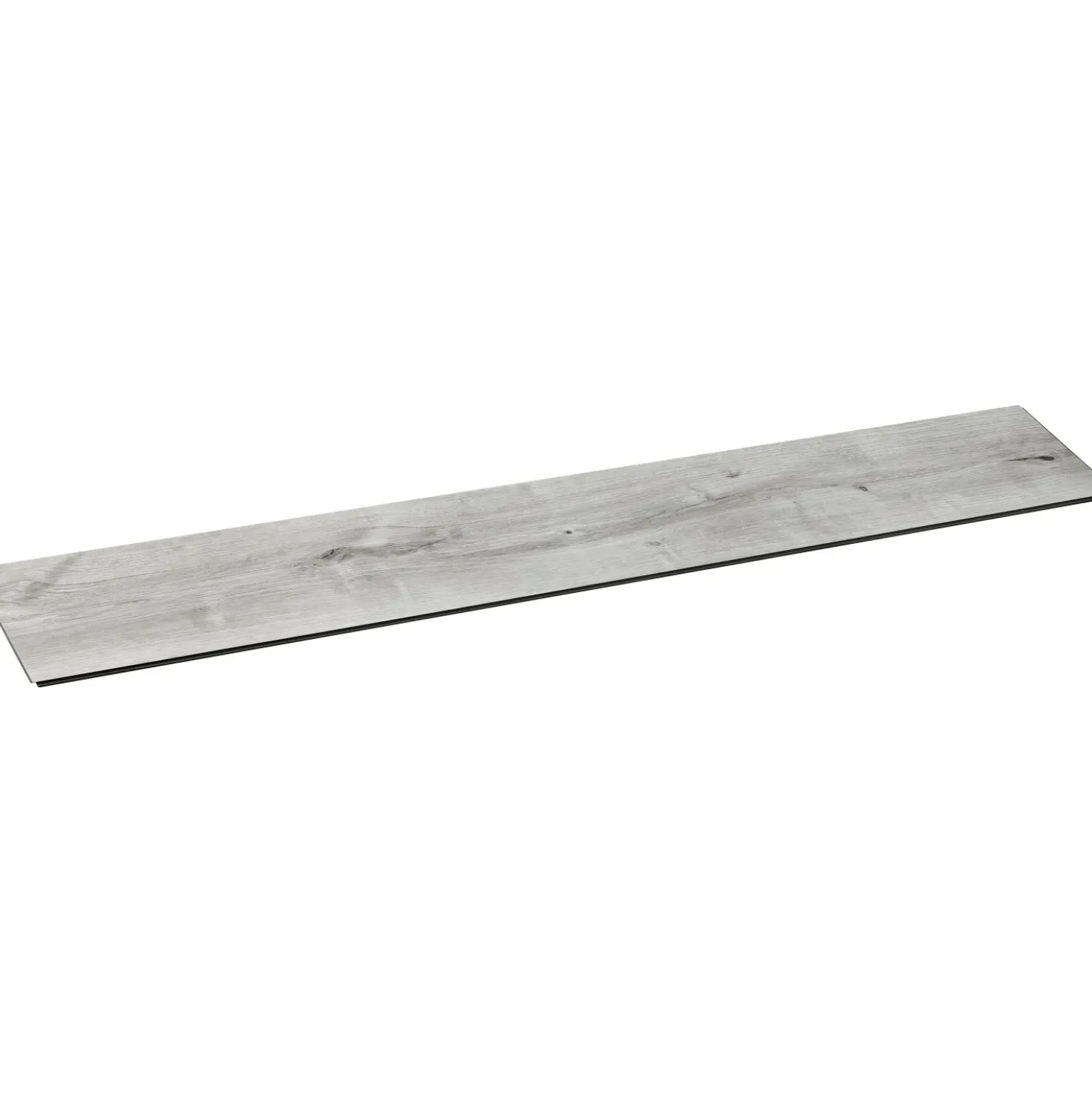 Pavimento SPC rovere fumo sp 3,5+1 mm 122x18 cm