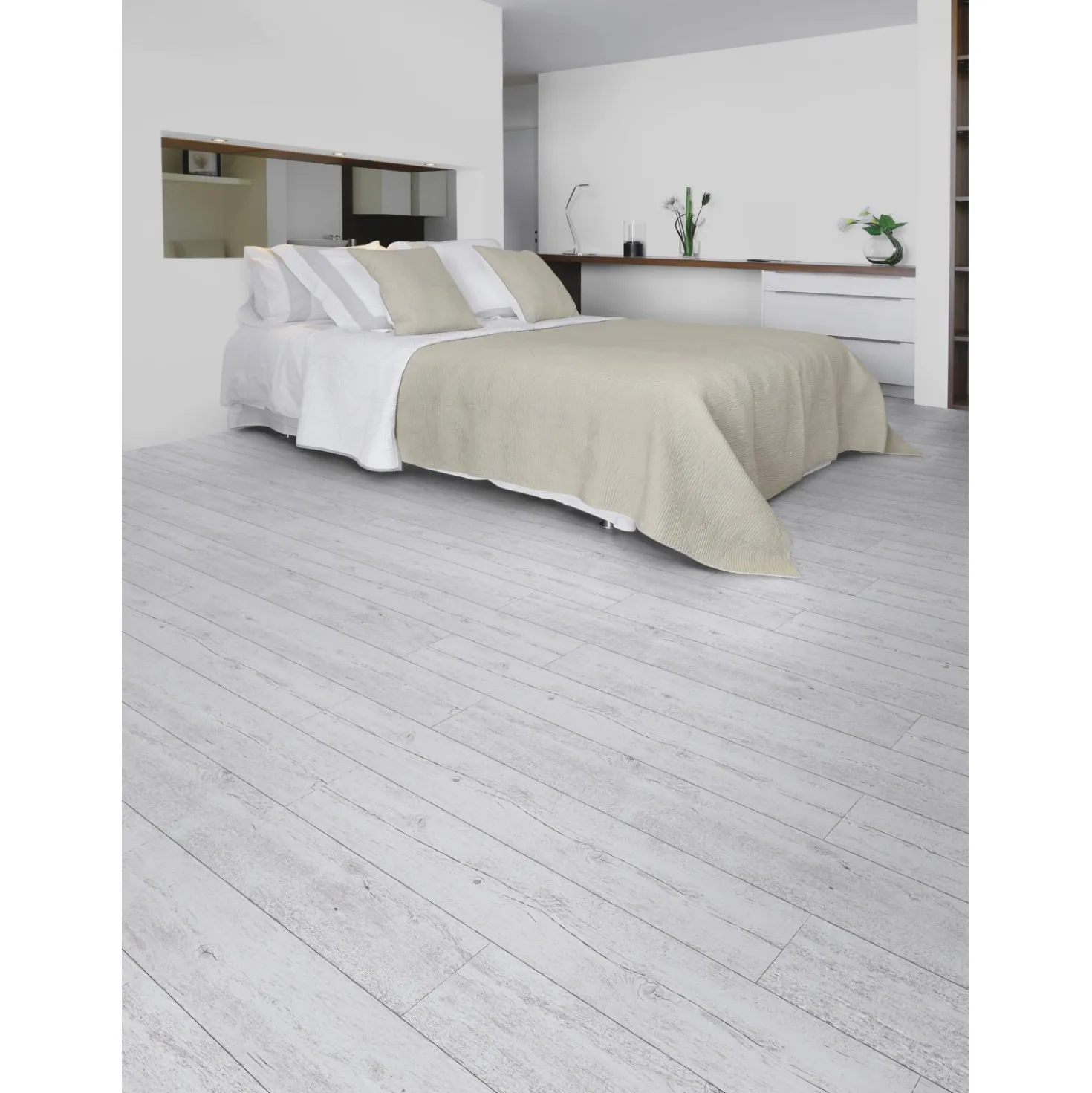 Pavimento vinilico Gerflor Senso White pecan sp 2 mm 91,4x15,2 cm