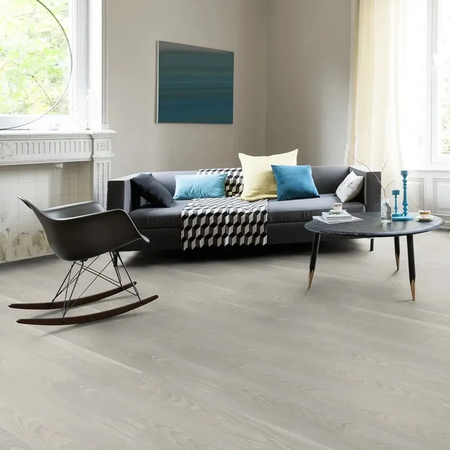 Pavimento vinilico Senso Easy Premium Rosebud pearl sp 4 mm 121,9x18,4 cm