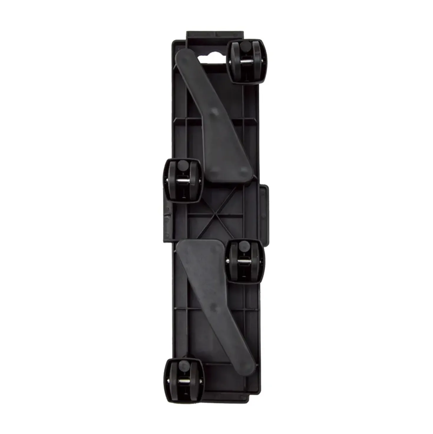 Pedana con ruote rettangolare Dolly max.170 kg 8x36x10 cm
