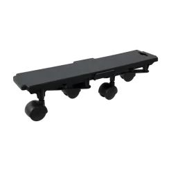 Pedana con ruote rettangolare Dolly max.170 kg 8x36x10 cm