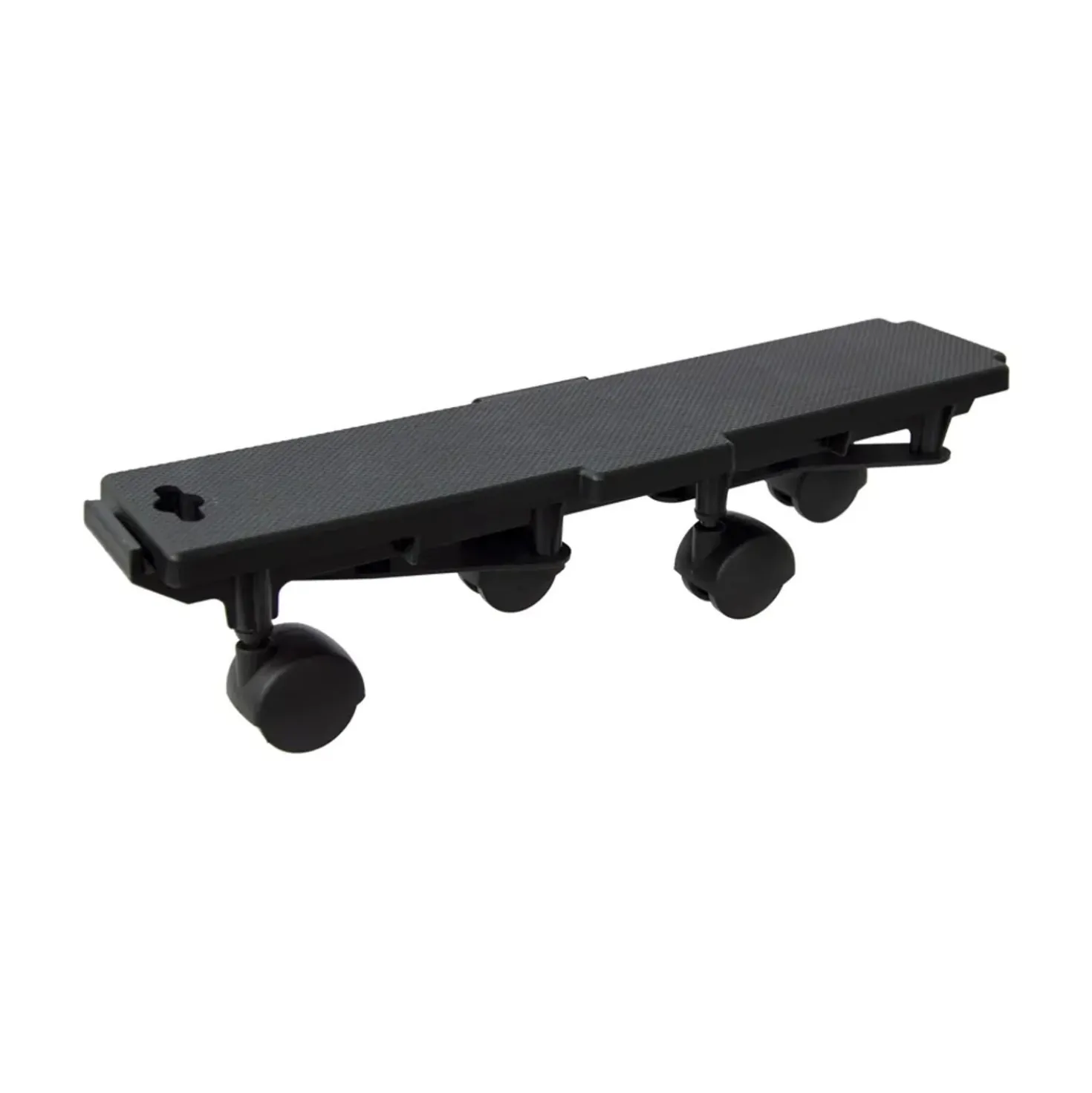 Pedana con ruote rettangolare Dolly max.170 kg 8x36x10 cm
