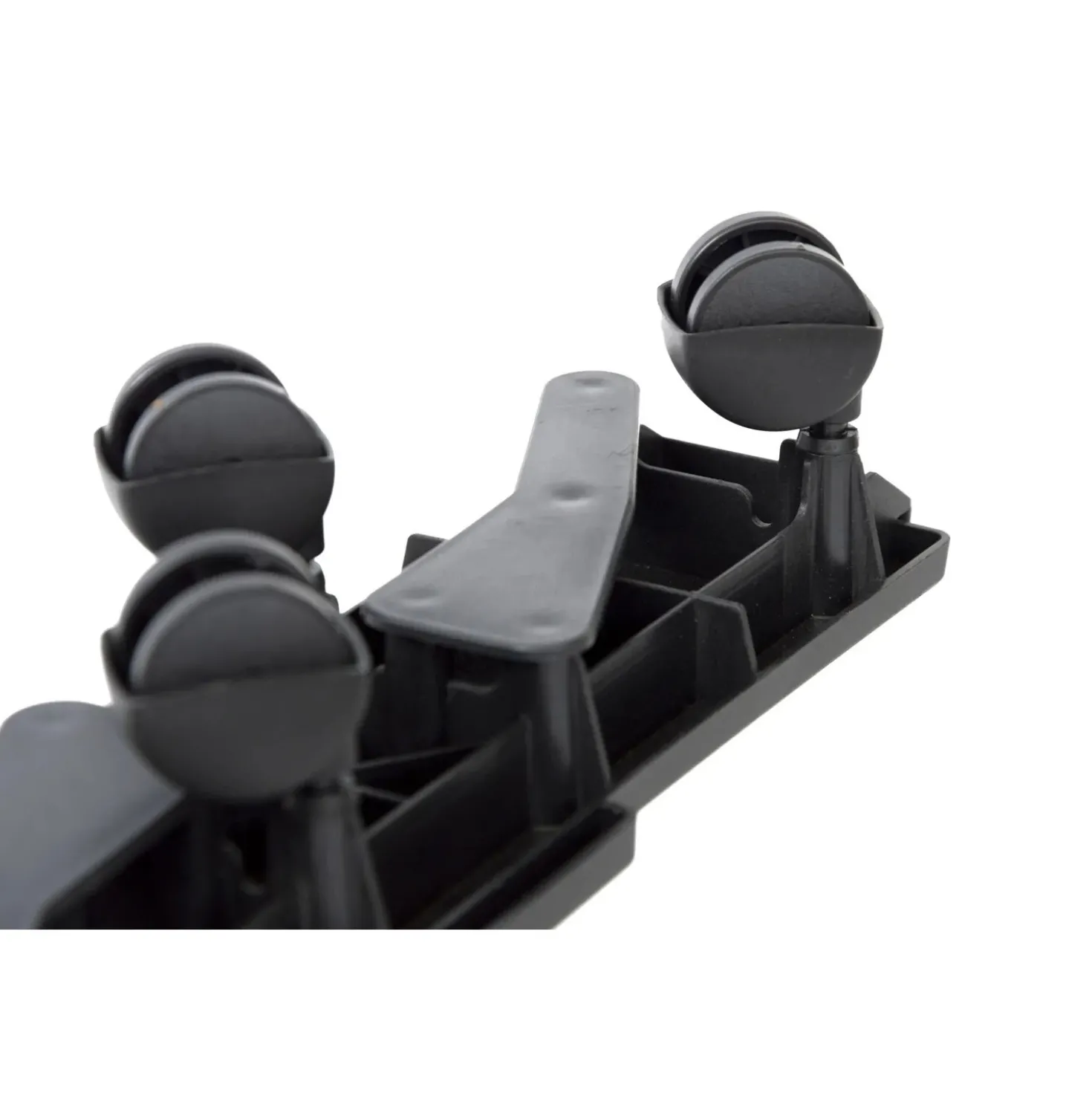 Pedana con ruote rettangolare Dolly max.170 kg 8x36x10 cm