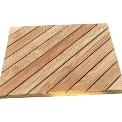 Pedana doccia doghe oblique 55x69 cm