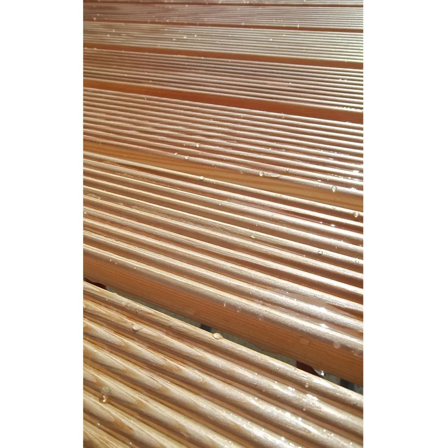 Pedana doccia larice 58x58 cm naturale