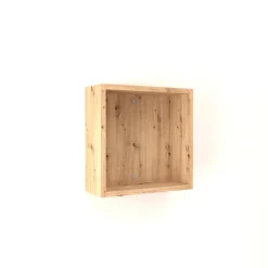 Pensile a giorno 34x34 cm color rovere nodato