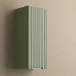 Pensile bagno con 1 anta Zeus 81x34 cm apertura destra verde reseda opaco