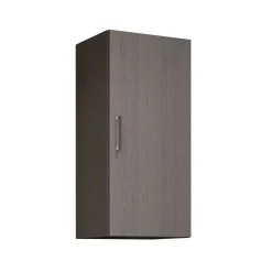 Pensile bagno sospeso con 1 anta 30x70 cm larice grigio