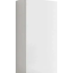 Pensile Bali 60 cm con 1 anta reversibile laccato lucido bianco
