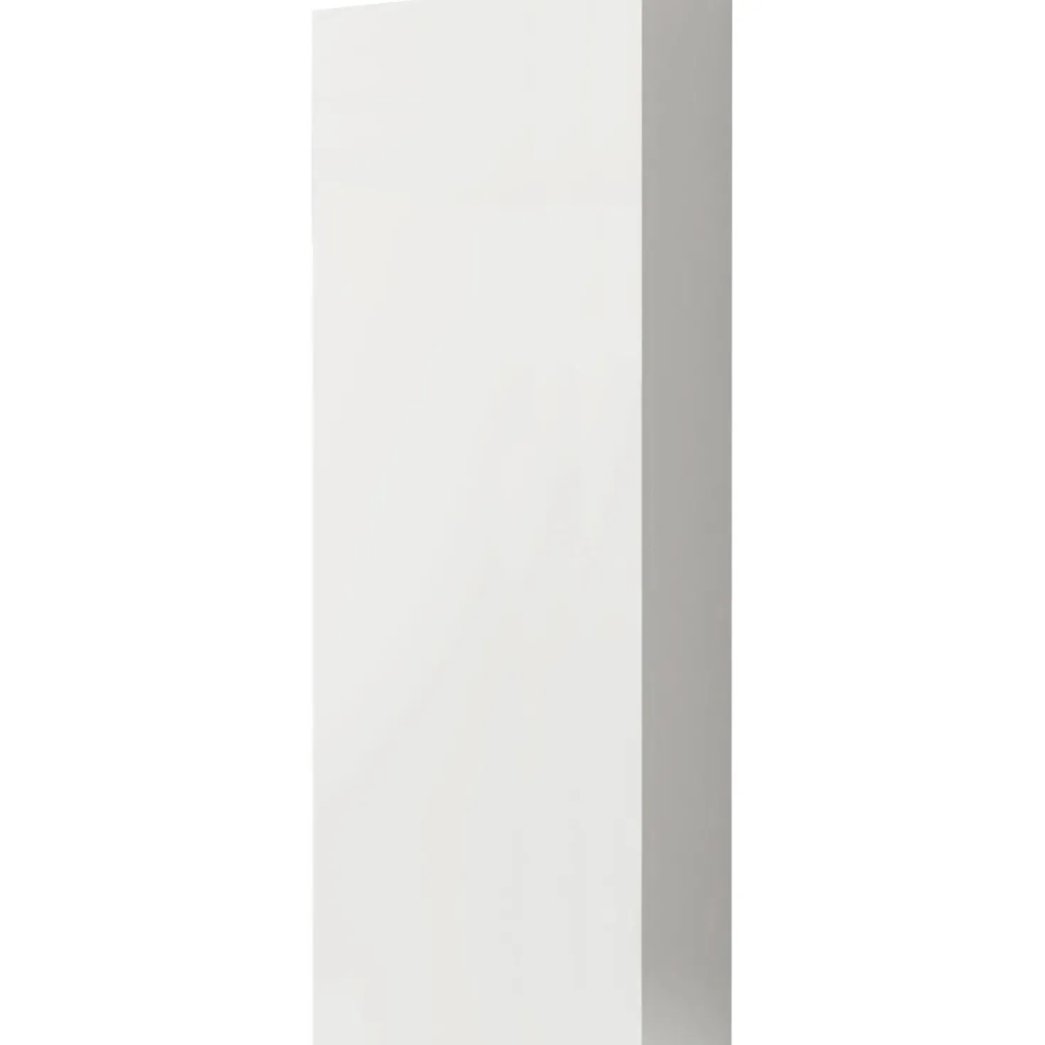 Pensile Bali 90cm con 1 anta reversibile laccato lucido bianco