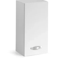 Pensile cucina 1 anta 30 cm bianco frassinato