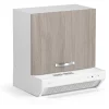 Pensile cucina sopra cappa 1 anta 60 cm olmo