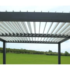 Pergola bioclimatica in alluminio Tennessee 300x300 cm antracite