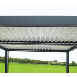 Pergola bioclimatica in alluminio Tennessee 300x300 cm antracite