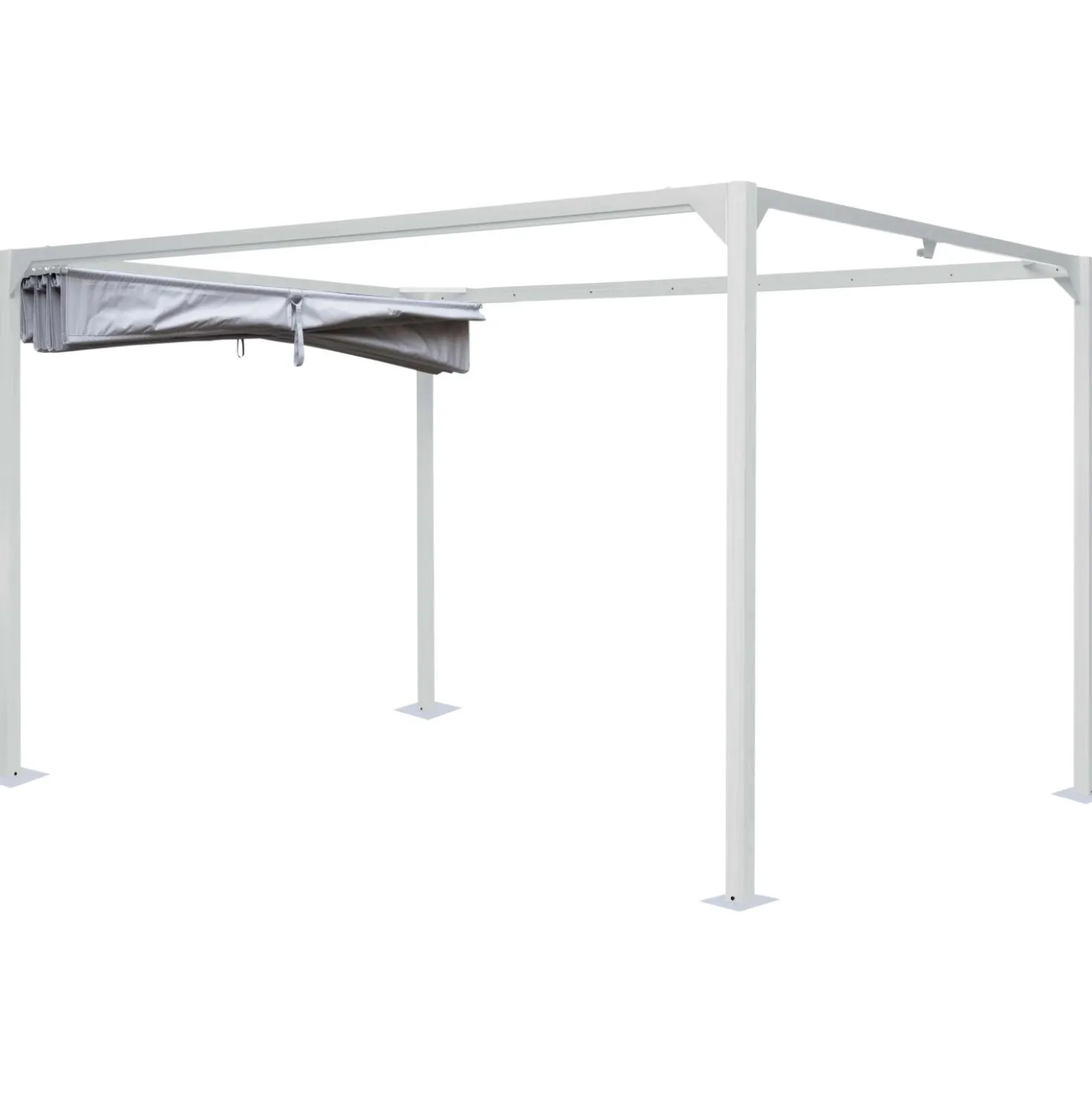Pergola in acciaio e poliestere Miera 300x400x232 cm