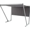 Pergola in acciaio e poliestere Bonney 250x200x200 cm