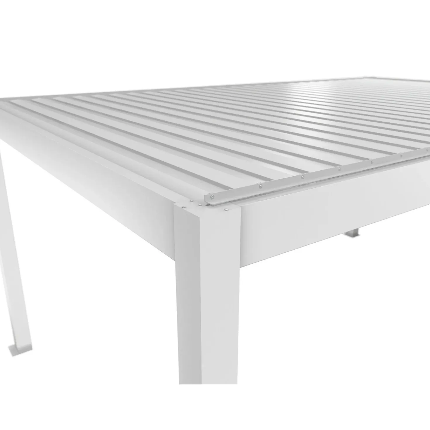 Pergola in metallo Biohort bianco 552,5x367,5x264 cm