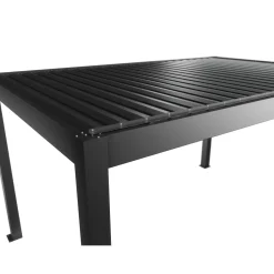 Pergola in metallo Biohort grigio scuro/argento 460x312x264 cm