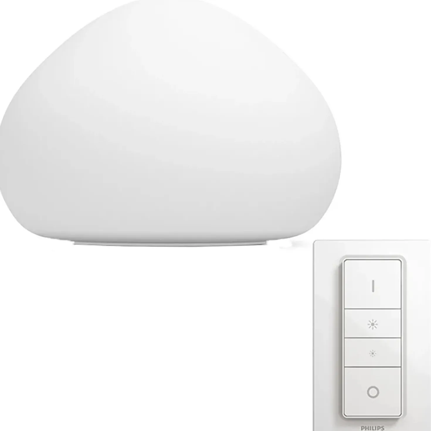 Philips Hue lampada da tavolo LED Wellner con telecomando Dimmer Switch